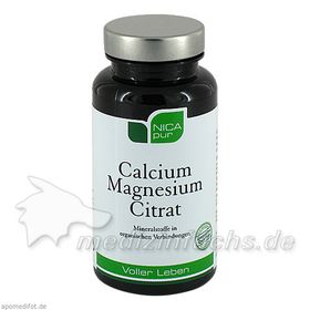 NICApur Calcium Magnesium Citrat, 60 ST – PZN 5119585 из Германии
