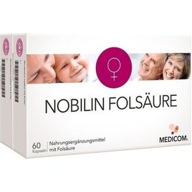 Nobilin Folsäure, 2X60 ST  – PZN 5484310 из Германии