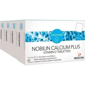 Nobilin Calcium Plus Vitamin D, 4X60 ST – PZN 5532204 из Германии