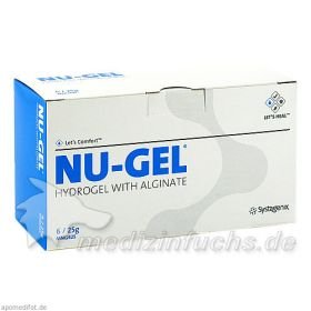 Nu-Gel Hydrogel med Alginat, 6X25 G – PZN 5589285 из Германии
