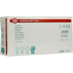 Nobaglove Vinyl puderfrei XL Untersuchungshandsch, 100 ST – PZN 598492 из Германии