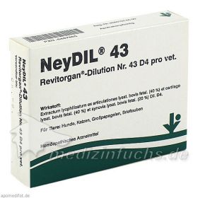 NEYDIL Nr.43 Revitorgan Dil.D 4 pro Ampullen vet., 5X2 ML – PZN 6487865 из Германии