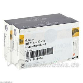 Nobilin QH Mono 50mg, 2X60 ST  – PZN 6818612 из Германии