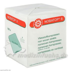 NOBATOP 8 10X10CM, 100 ST – PZN 7099214 из Германии