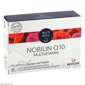 NOBILIN Q 10 MULTIVITAMIN, 60 ST – PZN 7110772 из Германии
