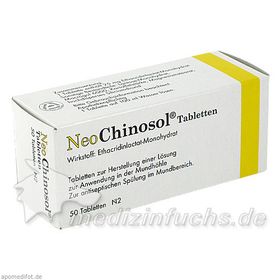 NEO CHINOSOL GURGELTABLETT, 50 ST – PZN 7143613 из Германии
