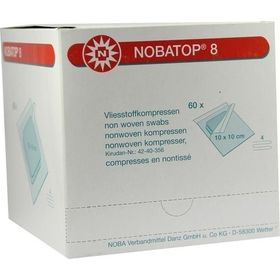 NOBATOP 8 10x10CM 2 STERILE KOMPRESSEN PRO SET, 60X2 ST – PZN 7385598 из Германии