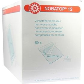 NOBATOP 12 10x20CM 2 STERILE KOMPRESSEN PRO SET, 50X2 ST – PZN 7385687 из Германии