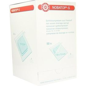 NOBATOP S 7.5X7.5CM STERILE KOMPRESSEN, 50X2 ST – PZN 7386244 из Германии