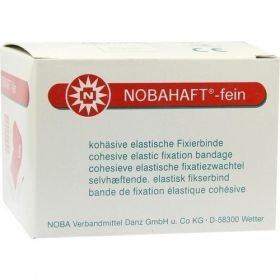 NOBAHAFT-FEIN 20mX6cm rote Kohäsive Fixierbinde, 1 ST – PZN 7742785 из Германии