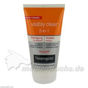 NEUTROGENA Visibly Clear Reinigungsmaske 2in1, 150 ML – PZN 780647 из Германии