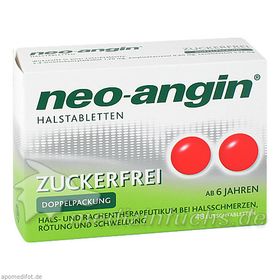 neo-angin Halstabletten zuckerfrei, 48 ST – PZN 826622 из Германии