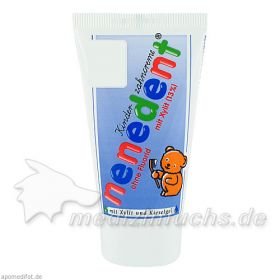 Nenedent Kinderzahncreme ohne Fluorid Standtube, 50 ML – PZN 8771777 из Германии