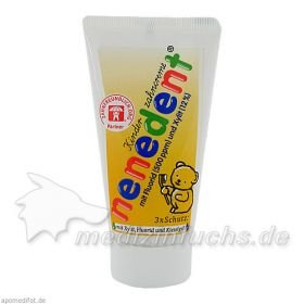 Nenedent Kinderzahncreme mit Fluorid Standtube, 50 ML – PZN 8771783 из Германии