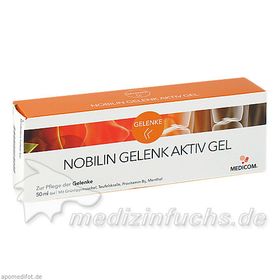 Nobilin Gelenk Aktiv Gel, 50 ML – PZN 955727 из Германии