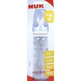 NUK FC+ Glasflasche Si 1M 240ml, 1 ST  – PZN 9925372 из Германии
