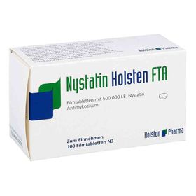Nystatin Holsten (100 stk) – PZN 32572 из Германии