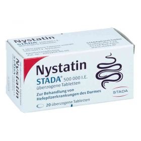 Nystatin STADA 500000 I.E. (20 stk) – PZN 892352 из Германии