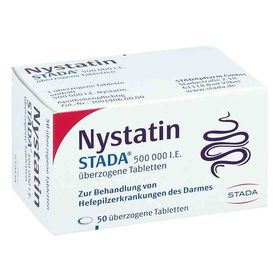 Nystatin STADA 500000 I.E. (50 stk) – PZN 892369 из Германии