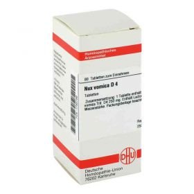 Nux Vomica D 4 Tabletten (80 stk) – PZN 1780796 из Германии