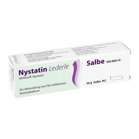 Nystatin Lederle 100000 I.E. (50 g) – PZN 2066871 из Германии