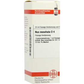 Nux Moschata D 4 Dilution (20 ml)  – PZN 2124930 из Германии