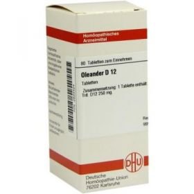 Oleander D 12 Tabletten (80 stk) – PZN 2634424 из Германии