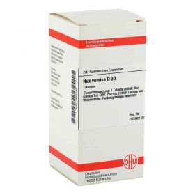 Nux Vomica D 30 Tabletten (200 stk) – PZN 2803186 из Германии