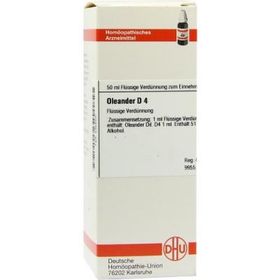 Oleander D 4 Dilution (50 ml) – PZN 2928597 из Германии