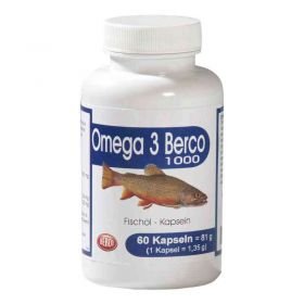 Omega 3 Berco 1000 mg Kapseln (60 stk) – PZN 3382551 из Германии