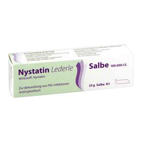 Nystatin Lederle 100000 I.E. (25 g) – PZN 4900752 из Германии