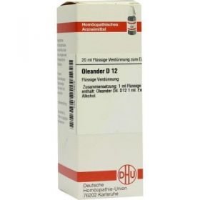 Oleander D 12 Dilution (20 ml) – PZN 7175978 из Германии