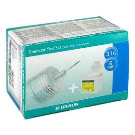 Omnican fine Set 0,25x6mm a 100 Kanülen (1 Pck) – PZN 7350269 из Германии