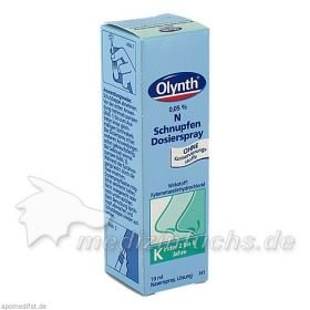 Olynth 0.05% N Schnupfen Dosierspray o.Kons., 10 ML – PZN 1014501 из Германии