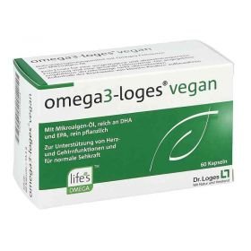 Omega 3-loges vegan Kapseln (60 stk) – PZN 10319464 из Германии