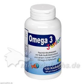 Omega 3 Junior Berco, 120 ST – PZN 10329066 из Германии