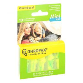 Ohropax mini soft Schaumstoff Stöpsel (10 stk) – PZN 10795383 из Германии
