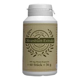 Olivenblatt Extrakt 500 mg Mono-kapseln (60 stk) – PZN 11159399 из Германии