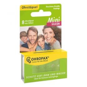 Ohropax mini Silicon Ohrstöpsel (8 stk) – PZN 11162214 из Германии