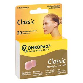 Ohropax Classic Ohrstöpsel (20 stk) – PZN 11171420 из Германии