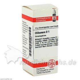 Olibanum D 1, 10 G – PZN 116300 из Германии