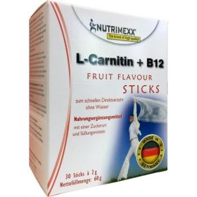 Nutrimexx - L-Carnitin + B12, 30 ST – PZN 12474140 из Германии