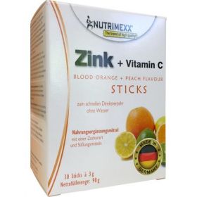 Nutrimexx - Zink + Vitamin C, 30 ST – PZN 12474163 из Германии