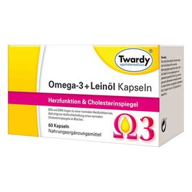 Omega-3+leinöl Kapseln (60 stk) – PZN 13651420 из Германии