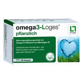 Omega3-loges pflanzlich Kapseln (120 stk) – PZN 13980425 из Германии