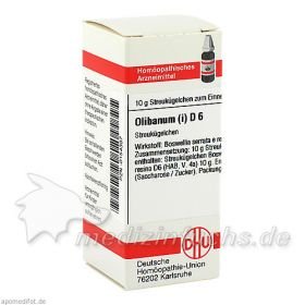 Olibanum (I) D 6, 10 G – PZN 154387 из Германии