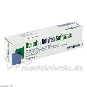 Nystatin Holsten Softpaste, 20 G – PZN 1684696 из Германии