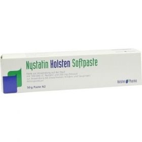 Nystatin Holsten Softpaste, 50 G – PZN 1694909 из Германии