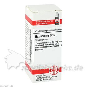 NUX VOMICA D12, 10 G  – PZN 1780862 из Германии