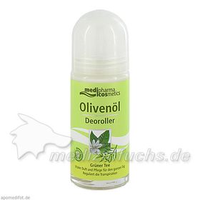 Olivenöl Deoroller Grüner Tee, 50 ML – PZN 2084337 из Германии